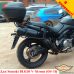 Suzuki DL650 (2004-2011) цельносварная багажная система для алюминиевых кофров или текстильных сумок