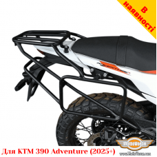 KTM 390 Adventure (2025+) цільнозварена багажна система для текстильних сумок або алюмінієвих кофрів