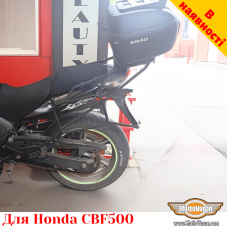 Honda CBF500 цільнозварена багажна система для текстильних сумок або алюмінієвих кофрів