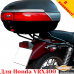 Honda VRX400 задній багажник з кріпленням під кофр Givi / Kappa Monokey System