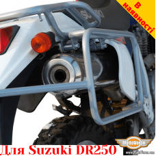 Suzuki DR250 боковые рамки для текстильных сумок или алюминиевых кофров