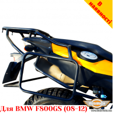 BMW F800GS (2008-2012) цельносварная багажная система для текстильных сумок или алюминиевых кофров