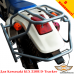 Kawasaki KLX250 (1998-2007) цельносварная багажная система для текстильных сумок или алюминиевых кофров