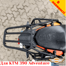 KTM 390 Adventure цільнозварена багажна система для текстильних сумок або алюмінієвих кофрів