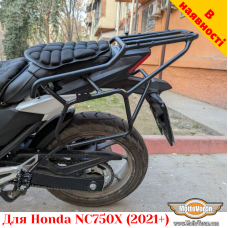 Honda NC750X (2021+) цельносварная багажная система для кофров Givi / Kappa Monokey System Honda NC750X (2021+) цельносварная багажная система для кофров Givi / Kappa Monokey System
