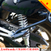 Honda CB500 цільнозварена багажна система для кофрів Givi / Kappa Monokey System