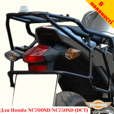 Honda NC700SD / NC750SD (DCT) цельносварная багажная система для кофров Givi / Kappa Monokey System