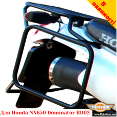 Honda NX650 RD02 цільнозварена багажна система для текстильних сумок або алюмінієвих кофрів