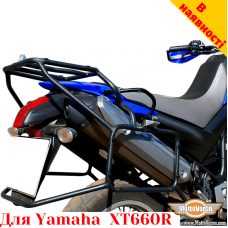 Yamaha XT660R цельносварная багажная система усиленная для кофров Givi / Kappa Monokey System