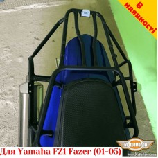 Yamaha FZ1 Fazer (2001-2005) цільнозварена багажна система для кофрів Givi / Kappa Monokey System або алюмінієвих кофрів