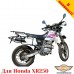 Honda XR250 цільнозварена багажна система для кофрів Givi / Kappa Monokey System