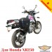 Honda XR250 цільнозварена багажна система для кофрів Givi / Kappa Monokey System