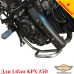 Lifan KPX 250 захисні дуги, захист двигину посилений