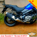 Suzuki V-Strom 650XT (2017-2025) DL650XT цельносварная багажная система для текстильных сумок