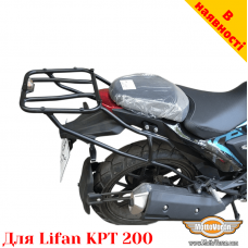 Lifan KPT 200 задній багажник посилений з кріпленням для кофрів Givi / Kappa Monokey